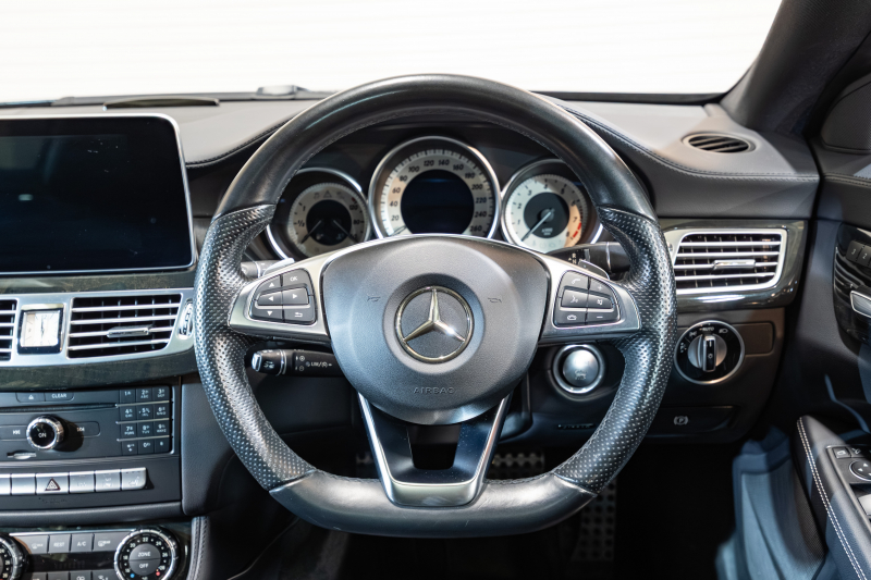 メルセデスベンツ CLS CLS400 AMGﾗｲﾝ ﾚｰﾀﾞｰｾｰﾌﾃｨPKG　後期ﾓﾃﾞﾙ 黒革 ｼｰﾄﾋｰﾀｰ SR 純正ﾅﾋﾞ ﾌﾙｾｸﾞTV 360ｶﾒﾗ ﾏﾙﾁﾋﾞｰﾑLED 自動Rｹﾞｰﾄ ｴｱｻｽ AMGｴｱﾛ&19AW　2年保証