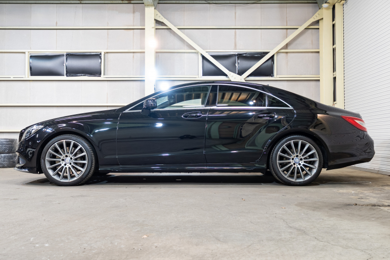 メルセデスベンツ CLS CLS400 AMGﾗｲﾝ ﾚｰﾀﾞｰｾｰﾌﾃｨPKG　後期ﾓﾃﾞﾙ 黒革 ｼｰﾄﾋｰﾀｰ SR 純正ﾅﾋﾞ ﾌﾙｾｸﾞTV 360ｶﾒﾗ ﾏﾙﾁﾋﾞｰﾑLED 自動Rｹﾞｰﾄ ｴｱｻｽ AMGｴｱﾛ&19AW　2年保証