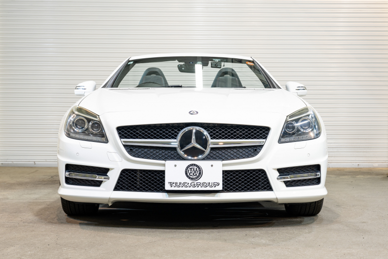 メルセデスベンツ SLKクラス SLK200 ｴｸｽｸﾙｰｼﾌﾞ ﾚｰﾀﾞｰSP　黒革 9速AT ｼｰﾄﾋｰﾀｰ ﾏｼﾞｯｸｽｶｲR ｴｱｽｶｰﾌ 純正ﾅﾋﾞ ﾌﾙｾｸﾞTV MBﾛｺﾞﾌﾞﾚｰｷ ｷｰﾚｽ ｷｾﾉﾝ AMGｴｱﾛ&18ｲﾝﾁAW 　2年保証