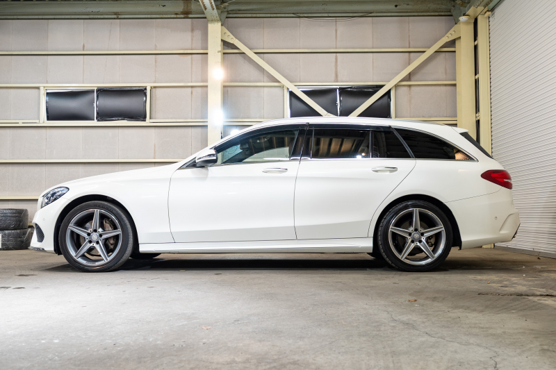 メルセデスベンツ Cクラス C200ﾜｺﾞﾝ ｽﾎﾟｰﾂ 本革仕様 ﾚｰﾀﾞｰｾｰﾌﾃｨPKG　赤革 ｼｰﾄﾋｰﾀｰ HDDﾅﾋﾞ 純正ﾅﾋﾞ ﾌﾙｾｸﾞTV BT Bｶﾒﾗ LEDﾍｯﾄﾞ 自動Rｹﾞｰﾄ/ﾊﾝｽﾞﾌﾘｰA AMGｴｱﾛ&18ｲﾝﾁAW　2年保証