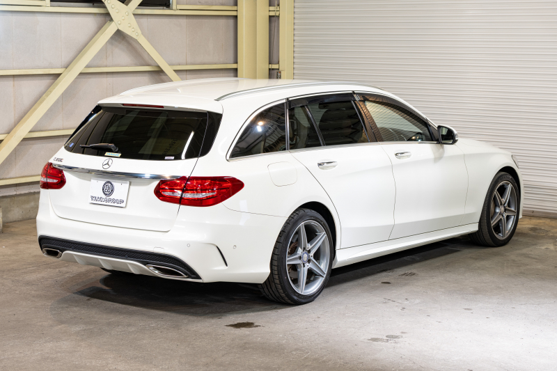 メルセデスベンツ Cクラス C200ﾜｺﾞﾝ ｽﾎﾟｰﾂ 本革仕様 ﾚｰﾀﾞｰｾｰﾌﾃｨPKG　赤革 ｼｰﾄﾋｰﾀｰ HDDﾅﾋﾞ 純正ﾅﾋﾞ ﾌﾙｾｸﾞTV BT Bｶﾒﾗ LEDﾍｯﾄﾞ 自動Rｹﾞｰﾄ/ﾊﾝｽﾞﾌﾘｰA AMGｴｱﾛ&18ｲﾝﾁAW　2年保証