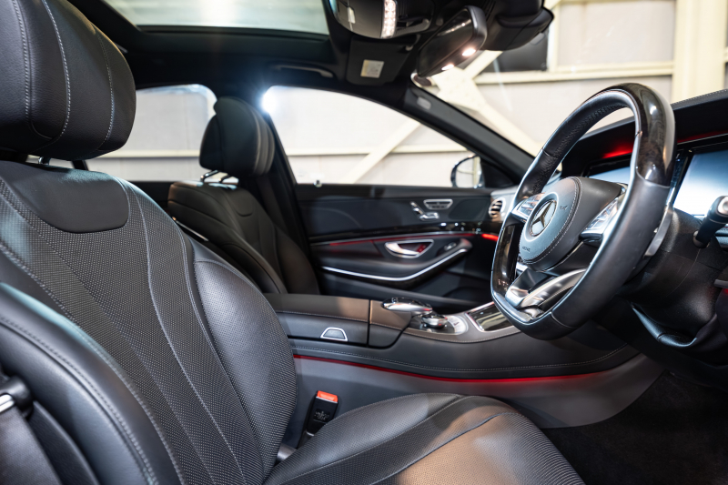 メルセデスベンツ Sクラス S300h AMGﾗｲﾝ ﾗｸﾞｼﾞｭｱﾘｰ&ﾚｰﾀﾞｰPKG　中期 黒革 ﾊﾟﾉﾗﾏSR 純正ﾅﾋﾞ ﾌﾙｾｸﾞ 自動ﾄﾗﾝｸ HUD 360ｶﾒﾗ ｴｱﾊﾞﾗﾝｽPKG ｱﾝﾋﾞｴﾝﾄﾗｲﾄ ｴｱｻｽ LED AMGｴｱﾛ&19AW 2年保証