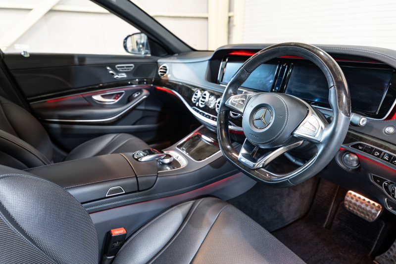 メルセデスベンツ Sクラス S300h AMGﾗｲﾝ ﾗｸﾞｼﾞｭｱﾘｰ&ﾚｰﾀﾞｰPKG　中期 黒革 ﾊﾟﾉﾗﾏSR 純正ﾅﾋﾞ ﾌﾙｾｸﾞ 自動ﾄﾗﾝｸ HUD 360ｶﾒﾗ ｴｱﾊﾞﾗﾝｽPKG ｱﾝﾋﾞｴﾝﾄﾗｲﾄ ｴｱｻｽ LED AMGｴｱﾛ&19AW 2年保証