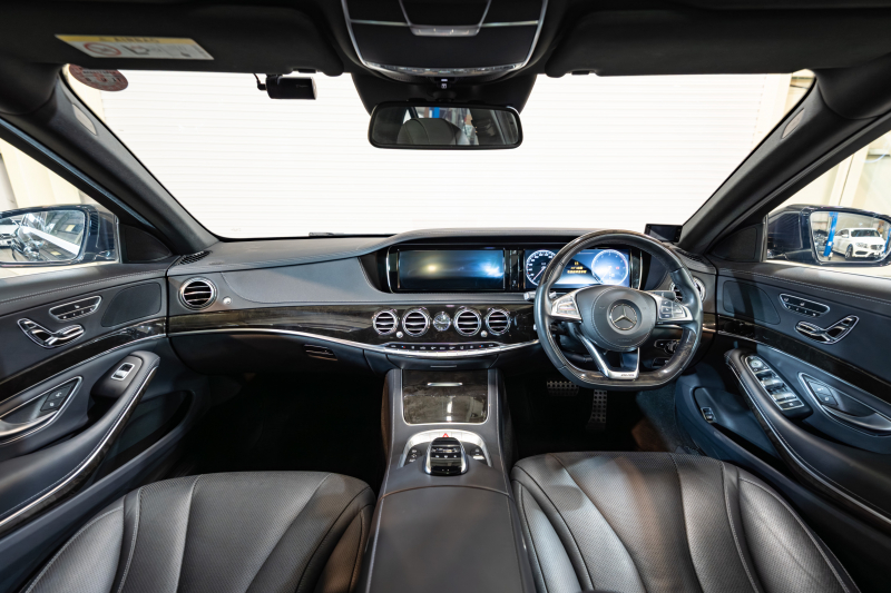 メルセデスベンツ Sクラス S300h AMGﾗｲﾝ ﾗｸﾞｼﾞｭｱﾘｰ&ﾚｰﾀﾞｰPKG　中期 黒革 ﾊﾟﾉﾗﾏSR 純正ﾅﾋﾞ ﾌﾙｾｸﾞ 自動ﾄﾗﾝｸ HUD 360ｶﾒﾗ ｴｱﾊﾞﾗﾝｽPKG ｱﾝﾋﾞｴﾝﾄﾗｲﾄ ｴｱｻｽ LED AMGｴｱﾛ&19AW 2年保証