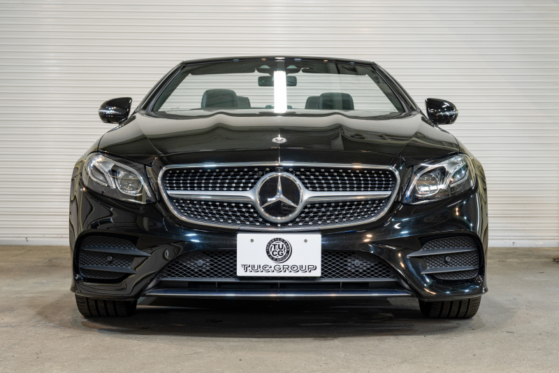 メルセデスベンツ Eクラス E200 ｶﾌﾞﾘｵﾚ ｽﾎﾟｰﾂ ﾚｰﾀﾞｰｾｰﾌﾃｨPKG 　赤幌 黒革 ｼｰﾄﾋｰﾀｰ 純正ﾅﾋﾞ ﾌﾙｾｸﾞTV CarPlay HUD ﾏﾙﾁﾋﾞｰﾑLED ﾌﾞﾙﾒｽﾀｰ ﾏﾙﾁｶﾗｰｱﾝﾋﾞｴﾝﾄﾗｲﾄ AMGｴｱﾛ&19ｲﾝﾁAW　2年保証