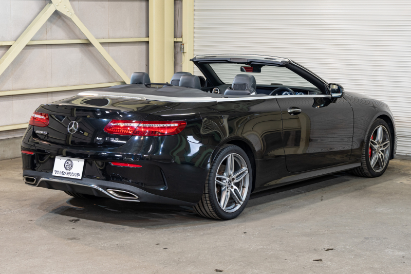 メルセデスベンツ Eクラス E200 ｶﾌﾞﾘｵﾚ ｽﾎﾟｰﾂ ﾚｰﾀﾞｰｾｰﾌﾃｨPKG 　赤幌 黒革 ｼｰﾄﾋｰﾀｰ 純正ﾅﾋﾞ ﾌﾙｾｸﾞTV CarPlay HUD ﾏﾙﾁﾋﾞｰﾑLED ﾌﾞﾙﾒｽﾀｰ ﾏﾙﾁｶﾗｰｱﾝﾋﾞｴﾝﾄﾗｲﾄ AMGｴｱﾛ&19ｲﾝﾁAW　2年保証