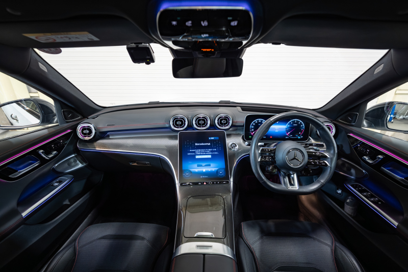 AMG Cクラス C43 4MATIC ｽﾃｰｼｮﾝﾜｺﾞﾝ ﾚｰﾀﾞｰSP BSG搭載　黒革 ﾊﾟﾉﾗﾏSR  MBUXﾅﾋﾞ ﾌﾞﾙﾒｽﾀｰ HUD 360ｶﾒﾗ 自動Rｹﾞｰﾄ AMGｻｽﾍﾟﾝｼｮﾝ AMGﾘｱﾙﾊﾟﾌｫｰﾏﾝｽｻｳﾝﾄﾞ AMGﾅｲﾄPKG AMGｴｱﾛ&19ｲﾝﾁAW　2年保証付