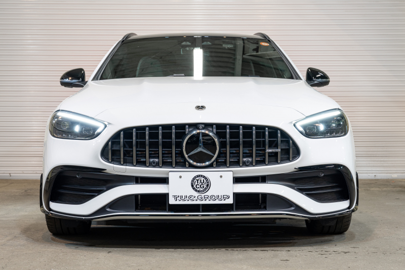 AMG Cクラス C43 4MATIC ｽﾃｰｼｮﾝﾜｺﾞﾝ ﾚｰﾀﾞｰSP BSG搭載　黒革 ﾊﾟﾉﾗﾏSR  MBUXﾅﾋﾞ ﾌﾞﾙﾒｽﾀｰ HUD 360ｶﾒﾗ 自動Rｹﾞｰﾄ AMGｻｽﾍﾟﾝｼｮﾝ AMGﾘｱﾙﾊﾟﾌｫｰﾏﾝｽｻｳﾝﾄﾞ AMGﾅｲﾄPKG AMGｴｱﾛ&19ｲﾝﾁAW　2年保証付
