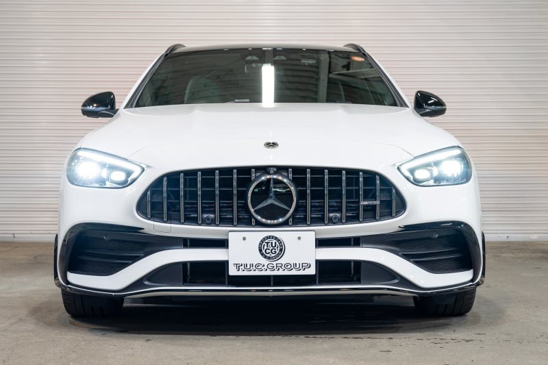 AMG Cクラス C43 4MATIC ｽﾃｰｼｮﾝﾜｺﾞﾝ ﾚｰﾀﾞｰSP BSG搭載　黒革 ﾊﾟﾉﾗﾏSR  MBUXﾅﾋﾞ ﾌﾞﾙﾒｽﾀｰ HUD 360ｶﾒﾗ 自動Rｹﾞｰﾄ AMGｻｽﾍﾟﾝｼｮﾝ AMGﾘｱﾙﾊﾟﾌｫｰﾏﾝｽｻｳﾝﾄﾞ AMGﾅｲﾄPKG AMGｴｱﾛ&19ｲﾝﾁAW　2年保証付