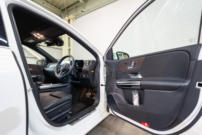 メルセデスベンツ Bクラス B200d ﾚｻﾞｰEXｸﾙｰｼﾌﾞ&ｱﾄﾞﾊﾞﾝｽﾄ&ﾅﾋﾞP RSP　ACC Pｽﾀ ECO 黒革 SR MBUXﾅﾋﾞ ﾌﾙｾｸﾞ Carplay 360 純正17ｲﾝﾁAW 自動Rｹﾞｰﾄ LED　2年保証付