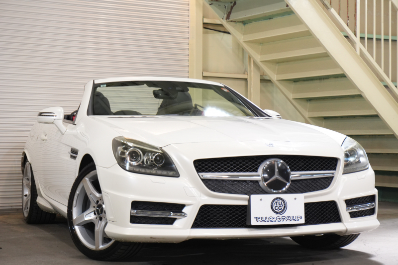 メルセデスベンツ SLKクラス SLK200 BE−EF AMGｽﾎﾟｰﾂ&ﾚｰﾀﾞｰP　ACC 黒革 ﾏｼﾞｯｸｽｶｲR HDDﾅﾋﾞ ﾌﾙｾｸﾞ BTｵｰﾃﾞｨｵ&TEL  AMGｴｱﾛ&18ｲﾝﾁAW ｷｾﾉﾝ　2年保証付