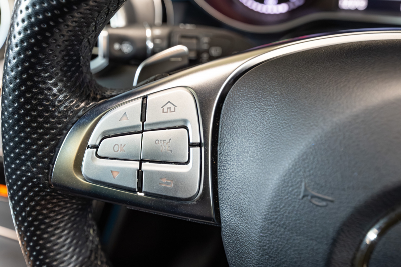 メルセデスベンツ Cクラス C220d ﾜｺﾞﾝ ﾛｰﾚｳｽED AMGﾗｲﾝ ﾚｰﾀﾞｰｾｰﾌﾃｨPKG　黒革 ｼｰﾄﾋｰﾀｰ 純正ﾅﾋﾞ ﾌﾙｾｸﾞTV BT Bｶﾒﾗ LEDﾍｯﾄﾞ ｴｱｻｽ 自動Rｹﾞｰﾄ AMGｴｱﾛ&18ｲﾝﾁAW　2年保証