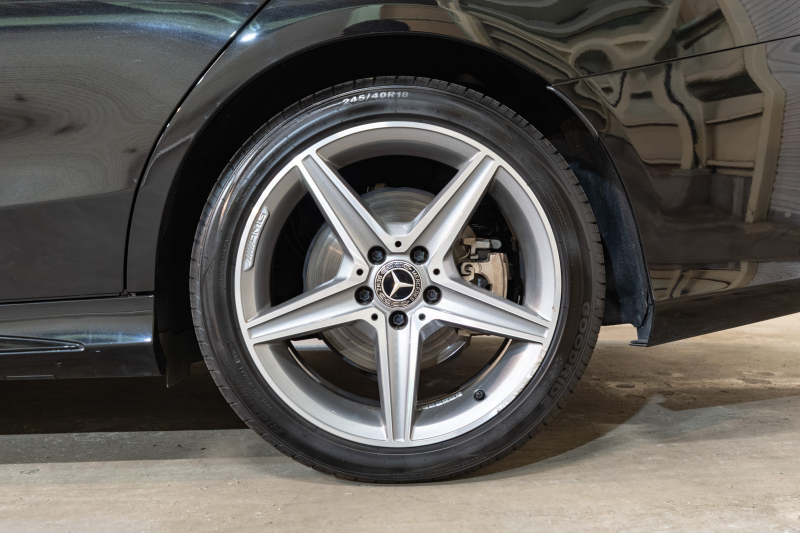 メルセデスベンツ Cクラス C220d ﾜｺﾞﾝ ﾛｰﾚｳｽED AMGﾗｲﾝ ﾚｰﾀﾞｰｾｰﾌﾃｨPKG　黒革 ｼｰﾄﾋｰﾀｰ 純正ﾅﾋﾞ ﾌﾙｾｸﾞTV BT Bｶﾒﾗ LEDﾍｯﾄﾞ ｴｱｻｽ 自動Rｹﾞｰﾄ AMGｴｱﾛ&18ｲﾝﾁAW　2年保証