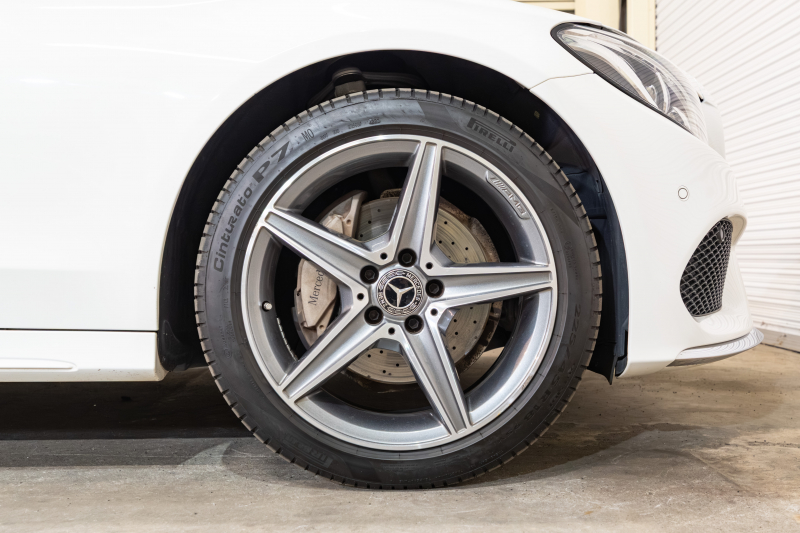 メルセデスベンツ Cクラス C200ﾜｺﾞﾝ ｽﾎﾟｰﾂ ﾚｰﾀﾞｰｾｰﾌﾃｨPKG　黒革 ｼｰﾄﾋｰﾀｰ HDDﾅﾋﾞ 純正ﾅﾋﾞ ﾌﾙｾｸﾞTV BT Bｶﾒﾗ LEDﾍｯﾄﾞ 自動Rｹﾞｰﾄ AMGｴｱﾛ&18ｲﾝﾁAW　2年保証付