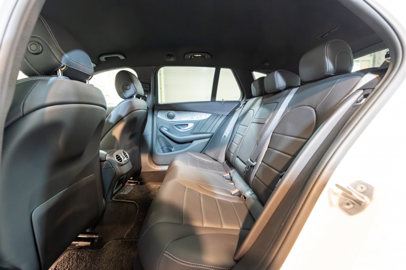 メルセデスベンツ Cクラス C200ﾜｺﾞﾝ ｽﾎﾟｰﾂ ﾚｰﾀﾞｰｾｰﾌﾃｨPKG　黒革 ｼｰﾄﾋｰﾀｰ HDDﾅﾋﾞ 純正ﾅﾋﾞ ﾌﾙｾｸﾞTV BT Bｶﾒﾗ LEDﾍｯﾄﾞ 自動Rｹﾞｰﾄ AMGｴｱﾛ&18ｲﾝﾁAW　2年保証付