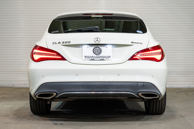 メルセデスベンツ CLAクラス CLA220 4MATIC  ｼｭｰﾃｨﾝｸﾞﾌﾞﾚｰｸ ﾚｰﾀﾞｰｾｰﾌﾃｨPKG　後期 Pｽﾀ 黒革 ｼｰﾄﾋｰﾀｰ 純正ﾅﾋﾞ ﾌﾙｾｸﾞTV CarPlay Bｶﾒﾗ PTS LEDﾍｯﾄﾞﾗｲﾄ ｱﾝﾋﾞｴﾝﾄ 18ｲﾝﾁAW　2年保証付