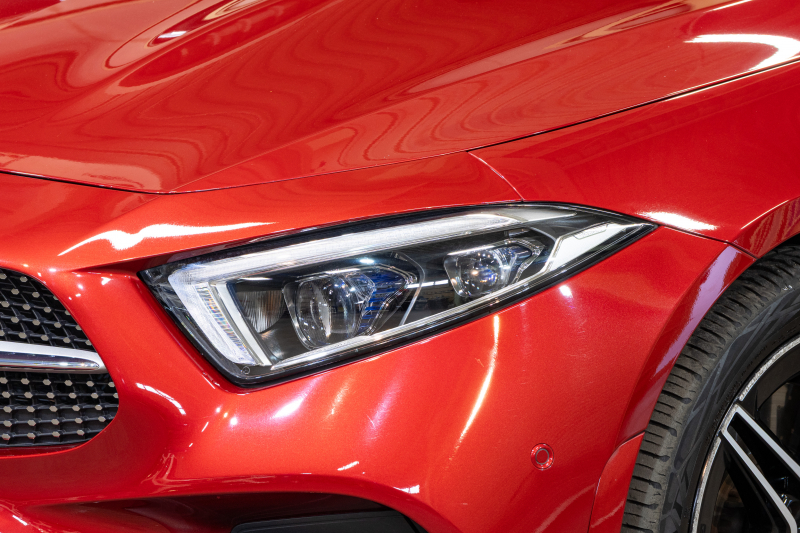 メルセデスベンツ CLS CLS450 4MATIC ｽﾎﾟｰﾂ ｴｸｽｸﾙｰｼﾌﾞ&ﾚｰﾀﾞｰｾｰﾌﾃｨPKG　ISG搭載 中期 ACC 黒赤ﾅｯﾊﾟ革 ﾋｰﾀｰ&ｸｰﾗｰ ﾀﾞｲﾅﾐｯｸｼｰﾄ SR 純正ﾅﾋﾞ ﾌﾙｾｸﾞTV CarPlay Buremester ﾘﾗｸｾﾞｰｼｮﾝ機能 AMGｴｱﾛ&19AW　2年保証付