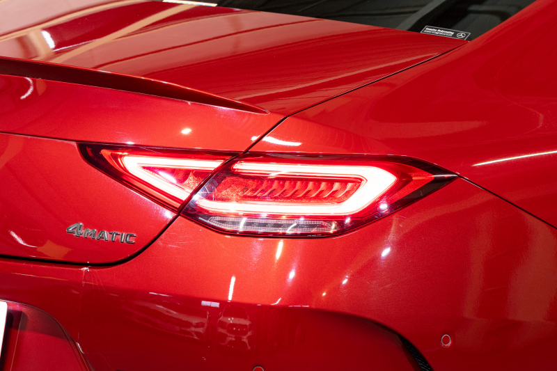 メルセデスベンツ CLS CLS450 4MATIC ｽﾎﾟｰﾂ ｴｸｽｸﾙｰｼﾌﾞ&ﾚｰﾀﾞｰｾｰﾌﾃｨPKG　ISG搭載 中期 ACC 黒赤ﾅｯﾊﾟ革 ﾋｰﾀｰ&ｸｰﾗｰ ﾀﾞｲﾅﾐｯｸｼｰﾄ SR 純正ﾅﾋﾞ ﾌﾙｾｸﾞTV CarPlay Buremester ﾘﾗｸｾﾞｰｼｮﾝ機能 AMGｴｱﾛ&19AW　2年保証付