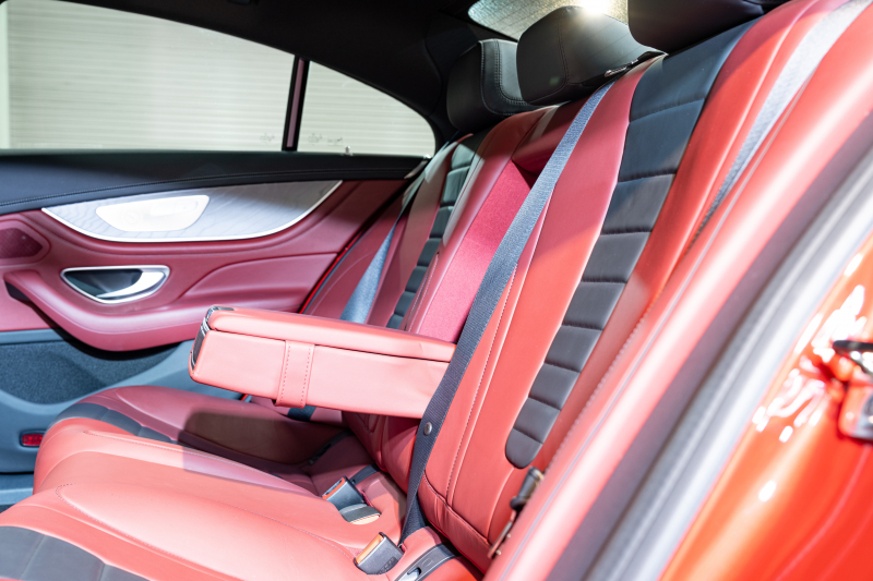 メルセデスベンツ CLS CLS450 4MATIC ｽﾎﾟｰﾂ ｴｸｽｸﾙｰｼﾌﾞ&ﾚｰﾀﾞｰｾｰﾌﾃｨPKG　ISG搭載 中期 ACC 黒赤ﾅｯﾊﾟ革 ﾋｰﾀｰ&ｸｰﾗｰ ﾀﾞｲﾅﾐｯｸｼｰﾄ SR 純正ﾅﾋﾞ ﾌﾙｾｸﾞTV CarPlay Buremester ﾘﾗｸｾﾞｰｼｮﾝ機能 AMGｴｱﾛ&19AW　2年保証付