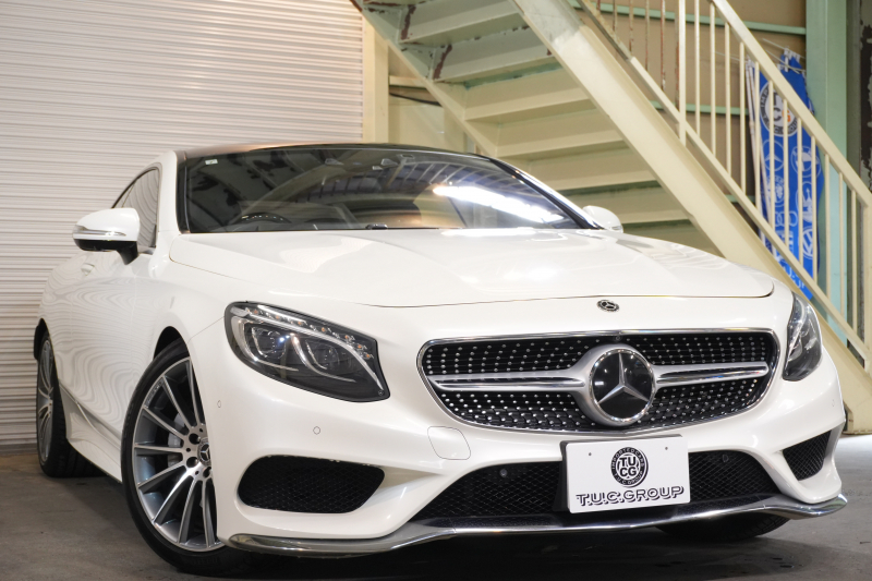 メルセデスベンツ Sクラス S550 ｸｰﾍﾟ AMGﾗｲﾝ ﾚｰﾀﾞｰｾｰﾌﾃｨPKG　黒革 ﾋｰﾀｰ&ｸｰﾗｰ ﾏｯｻｰｼﾞ機能 ﾀﾞｲﾅﾐｯｸｼｰﾄ MBC ﾊﾟﾉﾗﾐｯｸﾙｰﾌ ﾅﾋﾞTV 360ｶﾒﾗ HUD Burmester LEDﾍｯﾄﾞﾗｲﾄ ｲｰｼﾞｰﾄﾞｱｸﾛｰｻﾞｰ AMGｴｱﾛ&20AW　2年保証