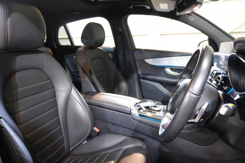 メルセデスベンツ GLC GLC220d 4MATIC ｽﾎﾟｰﾂ 本革仕様 ﾚｰﾀﾞｰP　黒革 全席ｼｰﾄﾋｰﾀｰ ﾊﾟﾉﾗﾏR 純正ﾅﾋﾞ ﾌﾙｾｸﾞTV ﾍｯﾄﾞｱｯﾌﾟﾃﾞｨｽﾌﾟﾚｲ 360ｶﾒﾗ Brumesterｻｳﾝﾄﾞ LED 自動ﾘｱｹﾞｰﾄ/ﾊﾝｽﾞﾌﾘｰA ｱﾝﾋﾞｴﾝﾄﾗｲﾄ AMGｴｱﾛ&19ｲﾝﾁAW　2年保証付