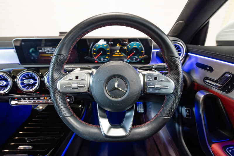 メルセデスベンツ CLAクラス CLA200d AMGﾗｲﾝ ﾚｻﾞｰ&ｱﾄﾞﾊﾞﾝｽﾄﾞ&ﾅﾋﾞ& ﾚｰﾀﾞｰPKG　1ｵｰﾅｰ 黒赤革 ｼｰﾄﾋｰﾀｰ ﾊﾟﾉﾗﾏSR MBUXﾅﾋﾞ ﾌﾙｾｸﾞTV 360ｶﾒﾗ ﾍｯﾄﾞｱｯﾌﾟD ｱﾄﾞﾊﾞﾝｽﾄﾞｻｳﾝﾄﾞ ﾏﾙﾁﾋﾞｰﾑLED AMGｴｱﾛ&18ｲﾝﾁAW　2年保証