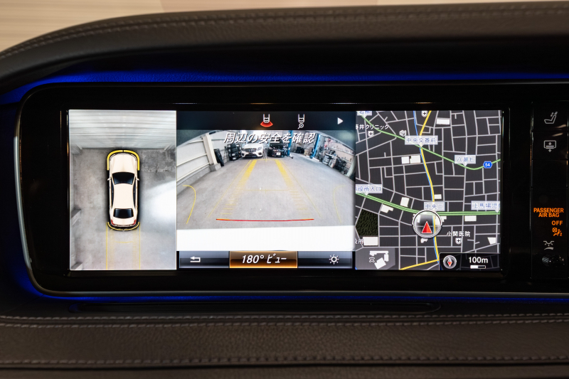 メルセデスベンツ Sクラス S550ﾛﾝｸﾞ AMGﾗｲﾝ ｼｮｰﾌｧｰ&ﾚｰﾀﾞｰｾｰﾌﾃｨPKG　中期 黒革 ｼｰﾄﾋｰﾀｰ&ｸｰﾗｰ ﾊﾟﾉﾗﾏSR 純正ﾅﾋﾞ ﾌﾙｾｸﾞTV ﾘｱｴﾝﾀｰ 360ｶﾒﾗ Burmester 自動ﾄﾗﾝｸ&ﾊﾝｽﾞﾌﾘｰA LEDﾗｲﾄ AMGｴｱﾛ&19ｲﾝﾁAW　2年保証