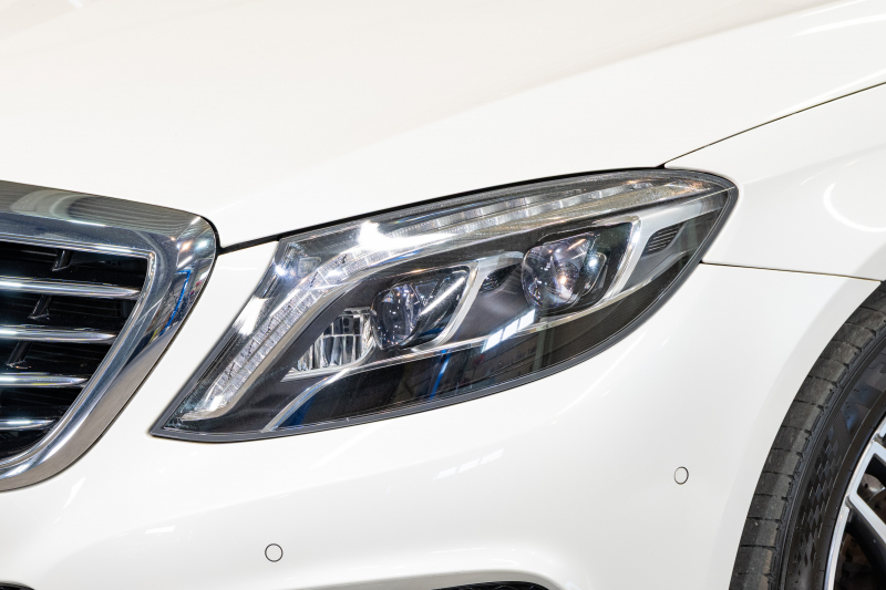 メルセデスベンツ Sクラス S550ﾛﾝｸﾞ AMGﾗｲﾝ ｼｮｰﾌｧｰ&ﾚｰﾀﾞｰｾｰﾌﾃｨPKG　中期 黒革 ｼｰﾄﾋｰﾀｰ&ｸｰﾗｰ ﾊﾟﾉﾗﾏSR 純正ﾅﾋﾞ ﾌﾙｾｸﾞTV ﾘｱｴﾝﾀｰ 360ｶﾒﾗ Burmester 自動ﾄﾗﾝｸ&ﾊﾝｽﾞﾌﾘｰA LEDﾗｲﾄ AMGｴｱﾛ&19ｲﾝﾁAW　2年保証