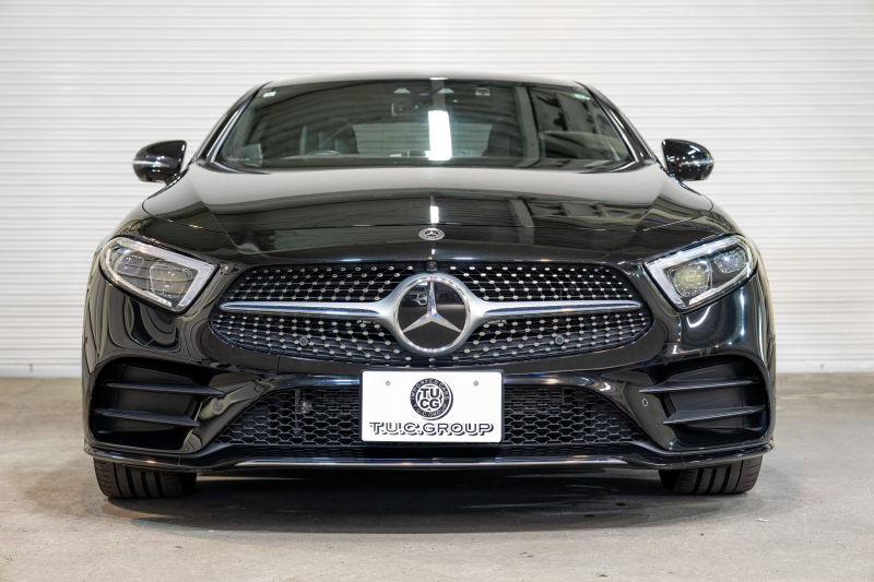 メルセデスベンツ CLS CLS450 4MATIC ｽﾎﾟｰﾂ ｴｸｽｸﾙｰｼﾌﾞ&ﾚｰﾀﾞｰｾｰﾌﾃｨPKG　ISG搭載 ACC 黒ﾅｯﾊﾟ革 ﾋｰﾀｰ&ｸｰﾗｰ ﾀﾞｲﾅﾐｯｸｼｰﾄ SR 純正ﾅﾋﾞ ﾌﾙｾｸﾞTV CarPlay Buremester ﾘﾗｸｾﾞｰｼｮﾝ機能 AMGｴｱﾛ&19AW　2年保証付