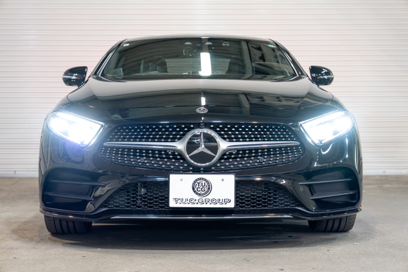 メルセデスベンツ CLS CLS450 4MATIC ｽﾎﾟｰﾂ ｴｸｽｸﾙｰｼﾌﾞ&ﾚｰﾀﾞｰｾｰﾌﾃｨPKG　ISG搭載 ACC 黒ﾅｯﾊﾟ革 ﾋｰﾀｰ&ｸｰﾗｰ ﾀﾞｲﾅﾐｯｸｼｰﾄ SR 純正ﾅﾋﾞ ﾌﾙｾｸﾞTV CarPlay Buremester ﾘﾗｸｾﾞｰｼｮﾝ機能 AMGｴｱﾛ&19AW　2年保証付