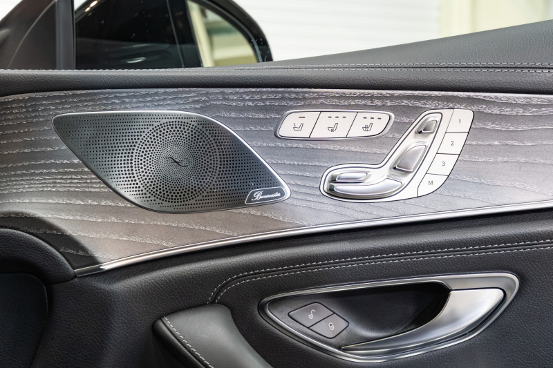 メルセデスベンツ CLS CLS450 4MATIC ｽﾎﾟｰﾂ ｴｸｽｸﾙｰｼﾌﾞ&ﾚｰﾀﾞｰｾｰﾌﾃｨPKG　ISG搭載 ACC 黒ﾅｯﾊﾟ革 ﾋｰﾀｰ&ｸｰﾗｰ ﾀﾞｲﾅﾐｯｸｼｰﾄ SR 純正ﾅﾋﾞ ﾌﾙｾｸﾞTV CarPlay Buremester ﾘﾗｸｾﾞｰｼｮﾝ機能 AMGｴｱﾛ&19AW　2年保証付