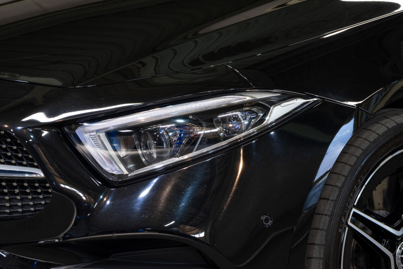 メルセデスベンツ CLS CLS450 4MATIC ｽﾎﾟｰﾂ ｴｸｽｸﾙｰｼﾌﾞ&ﾚｰﾀﾞｰｾｰﾌﾃｨPKG　ISG搭載 ACC 黒ﾅｯﾊﾟ革 ﾋｰﾀｰ&ｸｰﾗｰ ﾀﾞｲﾅﾐｯｸｼｰﾄ SR 純正ﾅﾋﾞ ﾌﾙｾｸﾞTV CarPlay Buremester ﾘﾗｸｾﾞｰｼｮﾝ機能 AMGｴｱﾛ&19AW　2年保証付