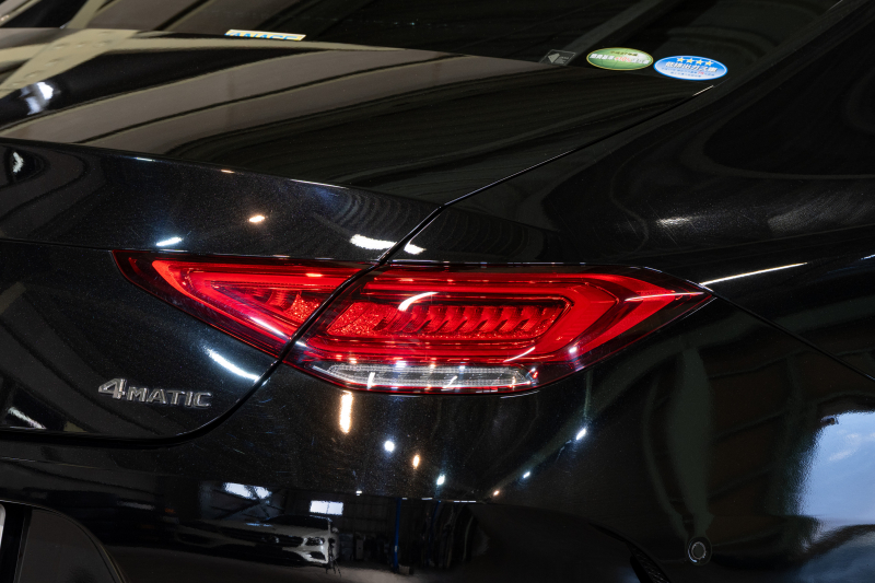 メルセデスベンツ CLS CLS450 4MATIC ｽﾎﾟｰﾂ ｴｸｽｸﾙｰｼﾌﾞ&ﾚｰﾀﾞｰｾｰﾌﾃｨPKG　ISG搭載 ACC 黒ﾅｯﾊﾟ革 ﾋｰﾀｰ&ｸｰﾗｰ ﾀﾞｲﾅﾐｯｸｼｰﾄ SR 純正ﾅﾋﾞ ﾌﾙｾｸﾞTV CarPlay Buremester ﾘﾗｸｾﾞｰｼｮﾝ機能 AMGｴｱﾛ&19AW　2年保証付