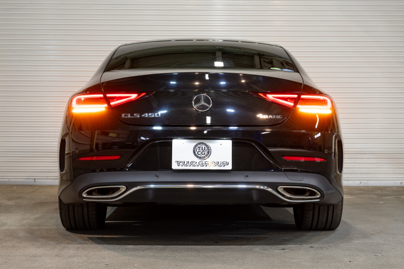 メルセデスベンツ CLS CLS450 4MATIC ｽﾎﾟｰﾂ ｴｸｽｸﾙｰｼﾌﾞ&ﾚｰﾀﾞｰｾｰﾌﾃｨPKG　ISG搭載 ACC 黒ﾅｯﾊﾟ革 ﾋｰﾀｰ&ｸｰﾗｰ ﾀﾞｲﾅﾐｯｸｼｰﾄ SR 純正ﾅﾋﾞ ﾌﾙｾｸﾞTV CarPlay Buremester ﾘﾗｸｾﾞｰｼｮﾝ機能 AMGｴｱﾛ&19AW　2年保証付