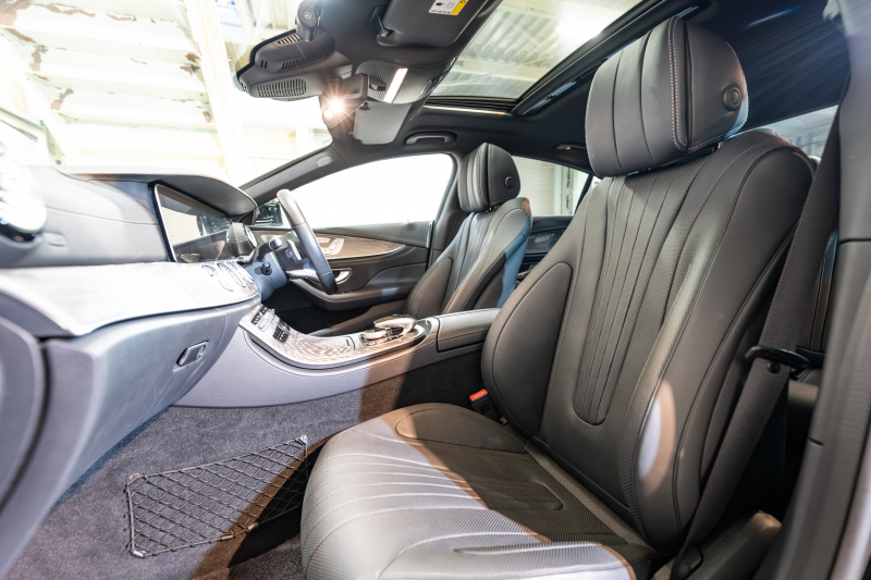 メルセデスベンツ CLS CLS450 4MATIC ｽﾎﾟｰﾂ ｴｸｽｸﾙｰｼﾌﾞ&ﾚｰﾀﾞｰｾｰﾌﾃｨPKG　ISG搭載 ACC 黒ﾅｯﾊﾟ革 ﾋｰﾀｰ&ｸｰﾗｰ ﾀﾞｲﾅﾐｯｸｼｰﾄ SR 純正ﾅﾋﾞ ﾌﾙｾｸﾞTV CarPlay Buremester ﾘﾗｸｾﾞｰｼｮﾝ機能 AMGｴｱﾛ&19AW　2年保証付