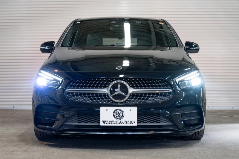 メルセデスベンツ Bクラス B200d AMGﾗｲﾝ ﾅﾋﾞｹﾞｰｼｮﾝ&ﾚｰﾀﾞｰｾｰﾌﾃｨPKG　1ｵｰﾅｰ 黒半革 ｼｰﾄﾋｰﾀｰ MBUXﾅﾋﾞ ﾌﾙｾｸﾞTV Bｶﾒﾗ ﾜｲﾔﾚｽﾁｬｰｼﾞ PTS ﾏﾙﾁﾋﾞｰﾑLED 自動Rｹﾞｰﾄ&ﾊﾝｽﾞﾌﾘｰA AMGｴｱﾛ&18AW　2年保証