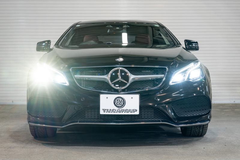 メルセデスベンツ Eクラス E250ｸｰﾍﾟ AMGｽﾎﾟｰﾂ&ﾚｰﾀﾞｰｾｰﾌﾃｨPKG　後期 赤本革 ｼｰﾄﾋｰﾀｰ ﾏﾙﾁｺﾝﾄﾛｰﾙｼｰﾄﾊﾞｯｸ 純正ﾅﾋﾞ ﾌﾙｾｸﾞTV 360ｶﾒﾗ LEDﾍｯﾄﾞ 電動ﾘｱｻﾝｼｪｰﾄﾞ AMGｴｱﾛ&18AW 7AT　2年保証