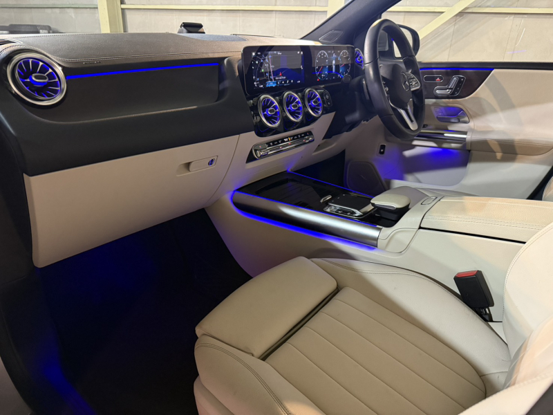 メルセデスベンツ Bクラス B180 ﾚｻﾞｰEXｸﾙｰｼﾌﾞ&ｱﾄﾞﾊﾞﾝｽﾄ&ﾅﾋﾞP レーダーSP　ACC Pｽﾀ ECO 白革 SR MBUXﾅﾋﾞ ﾌﾙｾｸﾞTV 360カメラ  純正17ｲﾝﾁAW 自動Rｹﾞｰﾄ LED　2年保証付