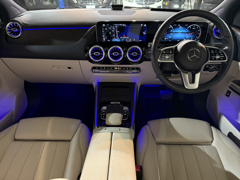 メルセデスベンツ Bクラス B180 ﾚｻﾞｰEXｸﾙｰｼﾌﾞ&ｱﾄﾞﾊﾞﾝｽﾄ&ﾅﾋﾞP レーダーSP　ACC Pｽﾀ ECO 白革 SR MBUXﾅﾋﾞ ﾌﾙｾｸﾞTV 360カメラ  純正17ｲﾝﾁAW 自動Rｹﾞｰﾄ LED　2年保証付