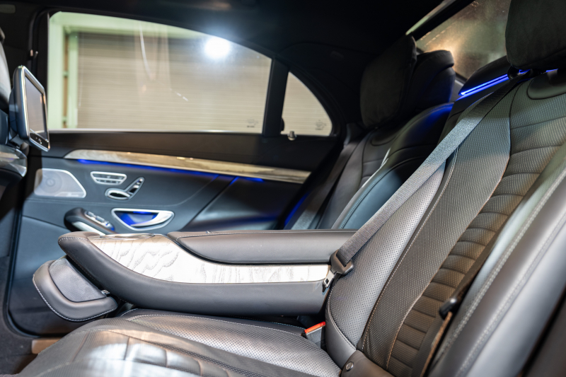 メルセデスベンツ Sクラス S550ﾛﾝｸﾞ AMGﾗｲﾝ ｼｮｰﾌｧｰ&ﾚｰﾀﾞｰｾｰﾌﾃｨPKG　黒革 ｼｰﾄﾋｰﾀｰ&ｸｰﾗｰ ﾊﾟﾉﾗﾏSR 純正ﾅﾋﾞ ﾌﾙｾｸﾞTV ﾘｱｴﾝﾀｰ 360ｶﾒﾗ Burmester 自動ﾄﾗﾝｸ&ﾊﾝｽﾞﾌﾘｰA LEDﾗｲﾄ AMGｴｱﾛ&19ｲﾝﾁAW　2年保証