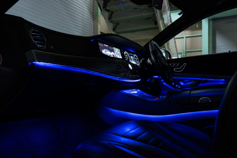 メルセデスベンツ Sクラス S550ﾛﾝｸﾞ AMGﾗｲﾝ ｼｮｰﾌｧｰ&ﾚｰﾀﾞｰｾｰﾌﾃｨPKG　黒革 ｼｰﾄﾋｰﾀｰ&ｸｰﾗｰ ﾊﾟﾉﾗﾏSR 純正ﾅﾋﾞ ﾌﾙｾｸﾞTV ﾘｱｴﾝﾀｰ 360ｶﾒﾗ Burmester 自動ﾄﾗﾝｸ&ﾊﾝｽﾞﾌﾘｰA LEDﾗｲﾄ AMGｴｱﾛ&19ｲﾝﾁAW　2年保証