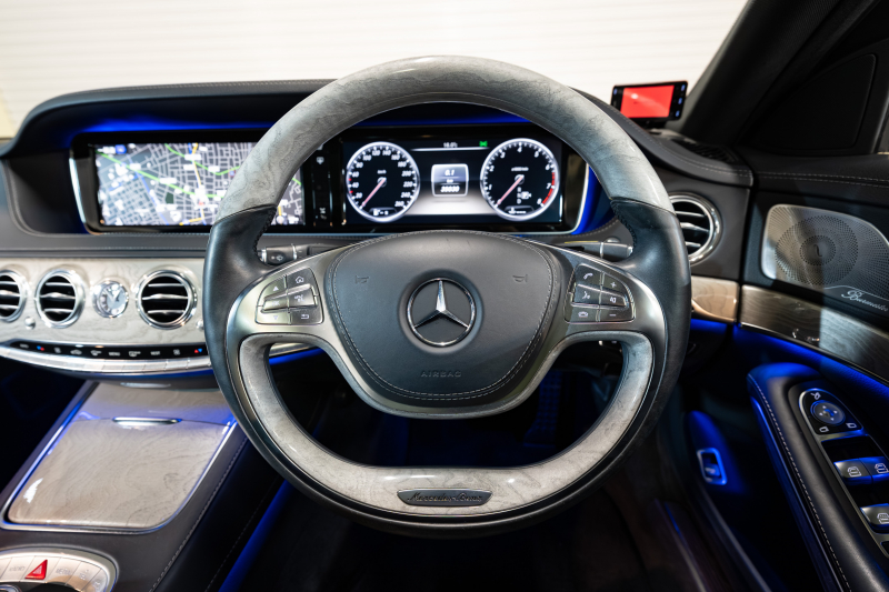 メルセデスベンツ Sクラス S550ﾛﾝｸﾞ AMGﾗｲﾝ ｼｮｰﾌｧｰ&ﾚｰﾀﾞｰｾｰﾌﾃｨPKG　黒革 ｼｰﾄﾋｰﾀｰ&ｸｰﾗｰ ﾊﾟﾉﾗﾏSR 純正ﾅﾋﾞ ﾌﾙｾｸﾞTV ﾘｱｴﾝﾀｰ 360ｶﾒﾗ Burmester 自動ﾄﾗﾝｸ&ﾊﾝｽﾞﾌﾘｰA LEDﾗｲﾄ AMGｴｱﾛ&19ｲﾝﾁAW　2年保証