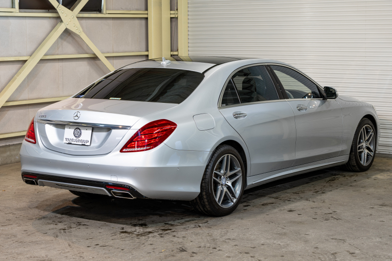 メルセデスベンツ Sクラス S550ﾛﾝｸﾞ AMGﾗｲﾝ ｼｮｰﾌｧｰ&ﾚｰﾀﾞｰｾｰﾌﾃｨPKG　黒革 ｼｰﾄﾋｰﾀｰ&ｸｰﾗｰ ﾊﾟﾉﾗﾏSR 純正ﾅﾋﾞ ﾌﾙｾｸﾞTV ﾘｱｴﾝﾀｰ 360ｶﾒﾗ Burmester 自動ﾄﾗﾝｸ&ﾊﾝｽﾞﾌﾘｰA LEDﾗｲﾄ AMGｴｱﾛ&19ｲﾝﾁAW　2年保証