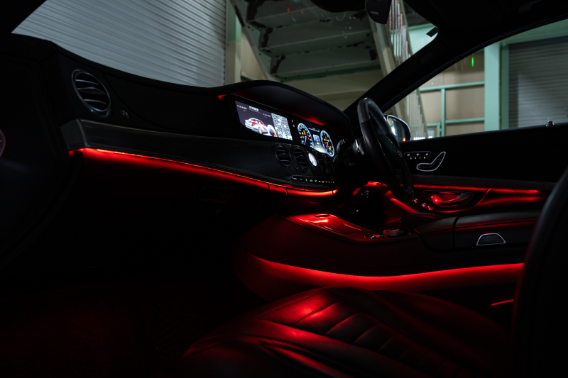 メルセデスベンツ Sクラス S550ﾛﾝｸﾞ AMGﾗｲﾝ ｼｮｰﾌｧｰ&ﾚｰﾀﾞｰｾｰﾌﾃｨPKG　黒革 ｼｰﾄﾋｰﾀｰ&ｸｰﾗｰ ﾊﾟﾉﾗﾏSR 純正ﾅﾋﾞ ﾌﾙｾｸﾞTV ﾘｱｴﾝﾀｰ 360ｶﾒﾗ Burmester 自動ﾄﾗﾝｸ&ﾊﾝｽﾞﾌﾘｰA LEDﾗｲﾄ AMGｴｱﾛ&19ｲﾝﾁAW　2年保証