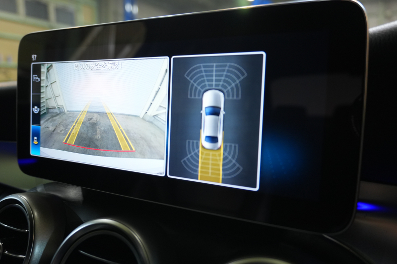 メルセデスベンツ Cクラス C200 AMGﾗｲﾝ ﾚｰﾀﾞｰｾｰﾌﾃｨPKG　後期 黒革 ﾋｰﾀｰ 純正ﾅﾋﾞ ﾌﾙｾｸﾞTV ﾊﾞｯｸｶﾒﾗ ﾏﾙﾁﾋﾞｰﾑLEDﾗｲﾄ AMGｴｱﾛ&18ｲﾝﾁAW　2年保証