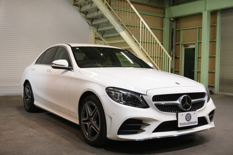 メルセデスベンツ Cクラス C200 AMGﾗｲﾝ ﾚｰﾀﾞｰｾｰﾌﾃｨPKG　後期 黒革 ﾋｰﾀｰ 純正ﾅﾋﾞ ﾌﾙｾｸﾞTV ﾊﾞｯｸｶﾒﾗ ﾏﾙﾁﾋﾞｰﾑLEDﾗｲﾄ AMGｴｱﾛ&18ｲﾝﾁAW　2年保証