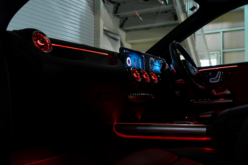 メルセデスベンツ Bクラス B180 AMGﾗｲﾝ ﾚｻﾞｰEX&ｱﾄﾞﾊﾞﾝｽﾄﾞ&ﾅﾋﾞｹﾞｰｼｮﾝ&ﾚｰﾀﾞｰｾｰﾌﾃｨPKG　黒×赤革 ﾊﾟﾉﾗﾏSR MBUXﾅﾋﾞ ﾌﾙｾｸﾞ 360ｶﾒﾗ ﾍｯﾄﾞｱｯﾌﾟD 自動ﾃｰﾙｹﾞｰﾄ LEDﾍｯﾄﾞﾗｲﾄ ｼｰﾄﾋｰﾀｰ 18ｲﾝﾁAW　2年保証付