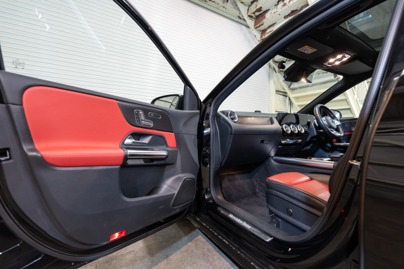 メルセデスベンツ Bクラス B180 AMGﾗｲﾝ ﾚｻﾞｰEX&ｱﾄﾞﾊﾞﾝｽﾄﾞ&ﾅﾋﾞｹﾞｰｼｮﾝ&ﾚｰﾀﾞｰｾｰﾌﾃｨPKG　黒×赤革 ﾊﾟﾉﾗﾏSR MBUXﾅﾋﾞ ﾌﾙｾｸﾞ 360ｶﾒﾗ ﾍｯﾄﾞｱｯﾌﾟD 自動ﾃｰﾙｹﾞｰﾄ LEDﾍｯﾄﾞﾗｲﾄ ｼｰﾄﾋｰﾀｰ 18ｲﾝﾁAW　2年保証付