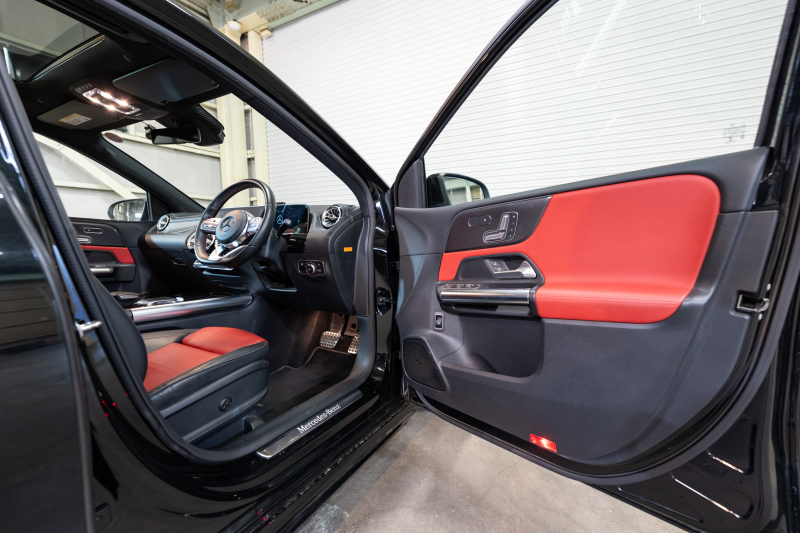 メルセデスベンツ Bクラス B180 AMGﾗｲﾝ ﾚｻﾞｰEX&ｱﾄﾞﾊﾞﾝｽﾄﾞ&ﾅﾋﾞｹﾞｰｼｮﾝ&ﾚｰﾀﾞｰｾｰﾌﾃｨPKG　黒×赤革 ﾊﾟﾉﾗﾏSR MBUXﾅﾋﾞ ﾌﾙｾｸﾞ 360ｶﾒﾗ ﾍｯﾄﾞｱｯﾌﾟD 自動ﾃｰﾙｹﾞｰﾄ LEDﾍｯﾄﾞﾗｲﾄ ｼｰﾄﾋｰﾀｰ 18ｲﾝﾁAW　2年保証付