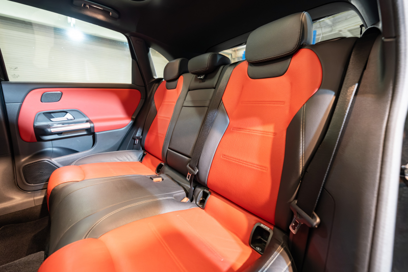 メルセデスベンツ Bクラス B180 AMGﾗｲﾝ ﾚｻﾞｰEX&ｱﾄﾞﾊﾞﾝｽﾄﾞ&ﾅﾋﾞｹﾞｰｼｮﾝ&ﾚｰﾀﾞｰｾｰﾌﾃｨPKG　黒×赤革 ﾊﾟﾉﾗﾏSR MBUXﾅﾋﾞ ﾌﾙｾｸﾞ 360ｶﾒﾗ ﾍｯﾄﾞｱｯﾌﾟD 自動ﾃｰﾙｹﾞｰﾄ LEDﾍｯﾄﾞﾗｲﾄ ｼｰﾄﾋｰﾀｰ 18ｲﾝﾁAW　2年保証付